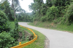 We're soaring high. LOL. The highway road of Romblon is more on mountainous. 